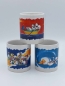 Preview: 3x Diddl Mini Tassen ohne Henkel